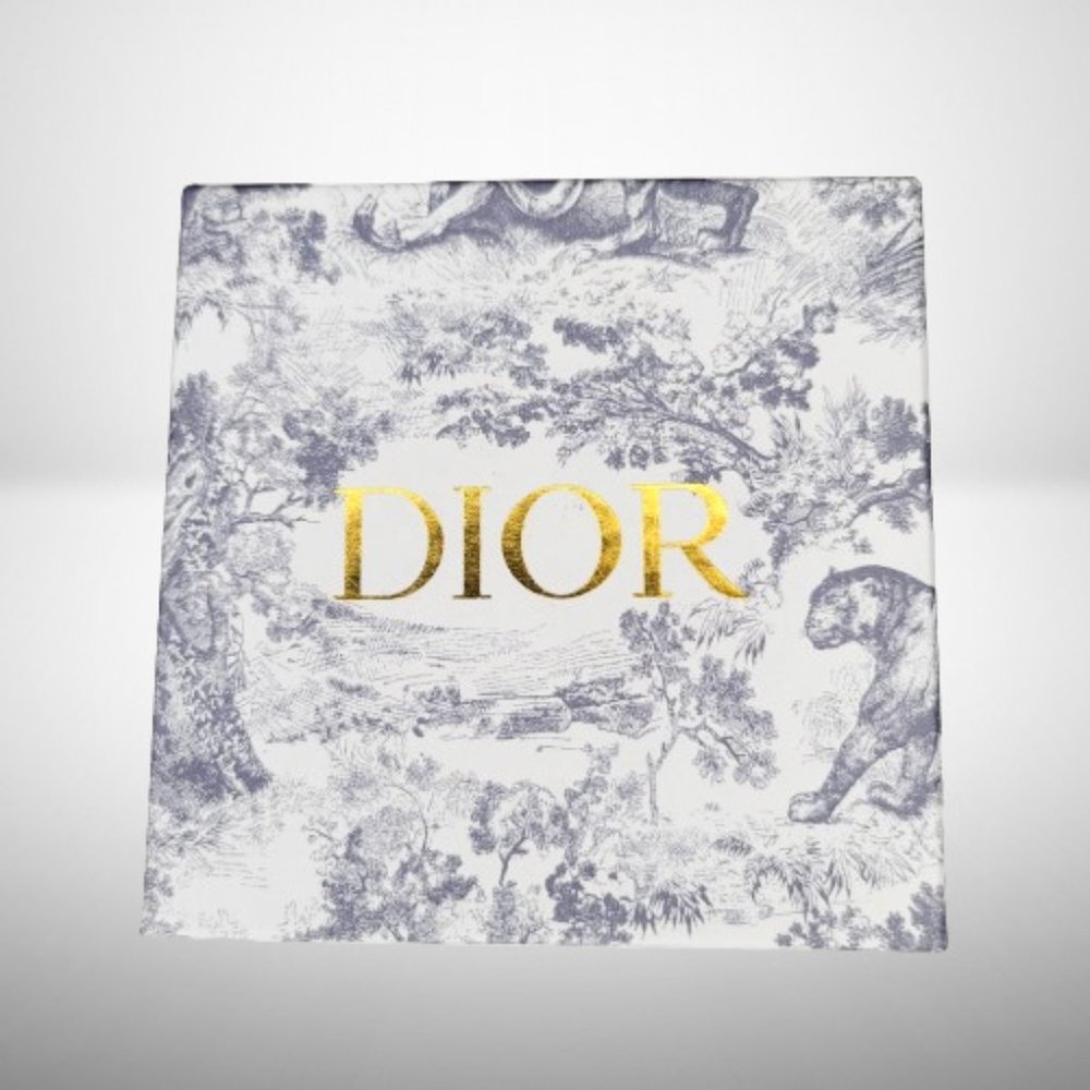 CHRISTIAN DIOR NEW SADDLE CARDHOLDER IN OBLIQUE BLUE CANVAS - Picture 8 of 10